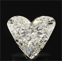 0.95 quilates, Corazón Diamante , Color H, claridad SI2 y certificado por EGL