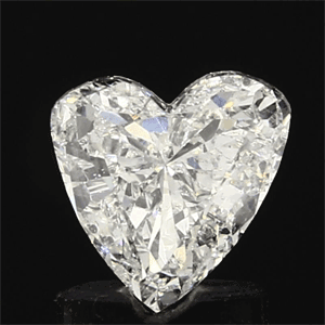 Foto 0.96 quilates, Corazón Diamante , Color G, claridad SI1 y certificado por EGL de