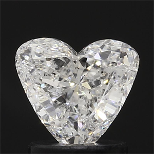 Picture of 1.04 Carats, Heart Diamond with  Cut, F Color, SI2 Clarity and Certified by EGL