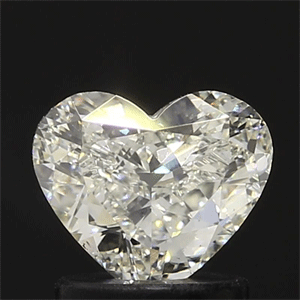 Picture of 1.02 Carats, Heart Diamond with  Cut, H Color, VS1 Clarity and Certified by EGL