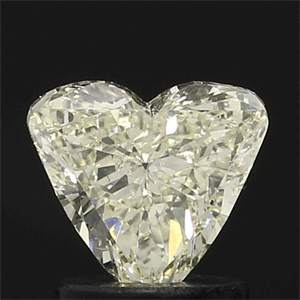 Picture of 1.00 Carats, Heart Diamond with  Cut, H Color, SI1 Clarity and Certified by EGL