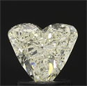1.00 quilates, Corazón Diamante , Color H, claridad SI1 y certificado por EGL