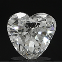 1.01 quilates, Corazón Diamante , Color F, claridad SI1 y certificado por EGL