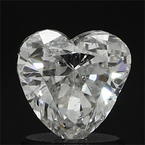 Foto 1.01 quilates, Corazón Diamante , Color F, claridad SI1 y certificado por EGL de