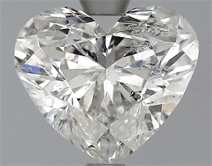 Picture of 1.71 Carats, Heart Diamond with  Cut, F Color, SI2 Clarity and Certified by EGL
