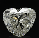 2.08 Carats, Heart Diamond with  Cut, F Color, SI1 Clarity and Certified by EGL