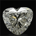 2.08 quilates, Corazón Diamante , Color F, claridad SI1 y certificado por EGL