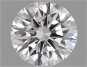 Del inventario de diamantes de laboratorio, 0.42 quilates, Redondo , Color D, claridad VVS1 y certificado GIA