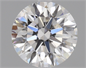 Del inventario de diamantes de laboratorio, 0.90 quilates, Redondo , Color E, claridad SI1 y certificado GIA