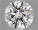 0.48 Carats, Round Diamond with Excellent Cut, D Color, VVS1 Clarity and Certified by GIA