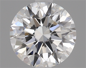 Picture of 0.48 Carats, Round Diamond with Excellent Cut, D Color, VVS1 Clarity and Certified by GIA
