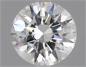 1.02 Carats, Round Diamond with Excellent Cut, E Color, I1 Clarity and Certified by GIA