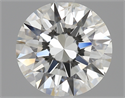 1.07 Carats, Round Diamond with Excellent Cut, I Color, SI2 Clarity and Certified by GIA