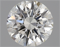 0.52 Carats, Round Diamond with Excellent Cut, I Color, IF Clarity and Certified by GIA