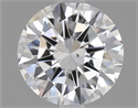 0.51 Carats, Round Diamond with Very Good Cut, D Color, SI1 Clarity and Certified by GIA