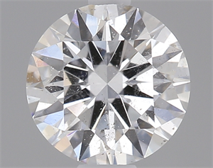 Picture of 0.50 Carats, Round Diamond with Excellent Cut, D Color, I1 Clarity and Certified by GIA