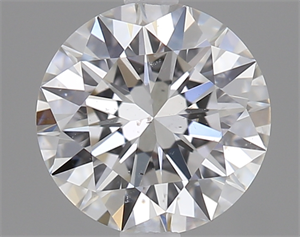 Picture of 0.60 Carats, Round Diamond with Excellent Cut, E Color, SI2 Clarity and Certified by GIA