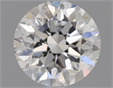 0.81 Carats, Round Diamond with Very Good Cut, F Color, SI2 Clarity and Certified by GIA