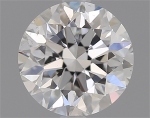 Picture of 0.81 Carats, Round Diamond with Very Good Cut, F Color, SI2 Clarity and Certified by GIA