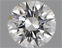 0.90 Carats, Round Diamond with Excellent Cut, I Color, SI2 Clarity and Certified by GIA
