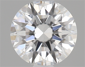 Picture of 0.40 Carats, Round Diamond with Excellent Cut, D Color, VVS2 Clarity and Certified by GIA