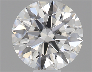Picture of 0.48 Carats, Round Diamond with Excellent Cut, E Color, VVS1 Clarity and Certified by GIA