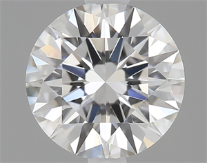 Picture of 0.40 Carats, Round Diamond with Excellent Cut, E Color, VS1 Clarity and Certified by GIA