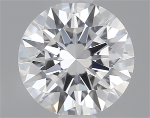 Picture of 0.42 Carats, Round Diamond with Excellent Cut, D Color, VVS2 Clarity and Certified by GIA