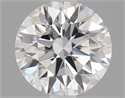 0.48 Carats, Round Diamond with Excellent Cut, D Color, VVS1 Clarity and Certified by GIA