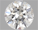 0.56 Carats, Round Diamond with Excellent Cut, F Color, VVS1 Clarity and Certified by GIA