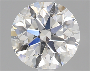 Picture of 0.63 Carats, Round Diamond with Excellent Cut, E Color, SI2 Clarity and Certified by GIA
