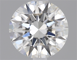 Picture of 0.51 Carats, Round Diamond with Excellent Cut, G Color, IF Clarity and Certified by GIA