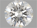 0.50 Carats, Round Diamond with Excellent Cut, E Color, SI1 Clarity and Certified by GIA