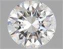 0.50 Carats, Round Diamond with Very Good Cut, E Color, VS2 Clarity and Certified by GIA