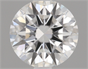 0.42 Carats, Round Diamond with Excellent Cut, D Color, VVS2 Clarity and Certified by GIA