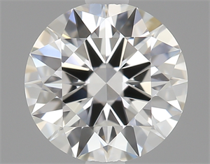 Picture of 0.51 Carats, Round Diamond with Excellent Cut, G Color, IF Clarity and Certified by GIA