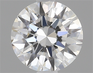 Picture of 0.40 Carats, Round Diamond with Excellent Cut, D Color, VVS2 Clarity and Certified by GIA
