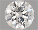 0.50 Carats, Round Diamond with Very Good Cut, F Color, VS2 Clarity and Certified by GIA