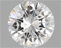 Del inventario de diamantes de laboratorio, 0.50 quilates, Redondo , Color E, claridad VS1 y certificado GIA