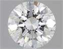 0.55 Carats, Round Diamond with Excellent Cut, E Color, SI1 Clarity and Certified by GIA