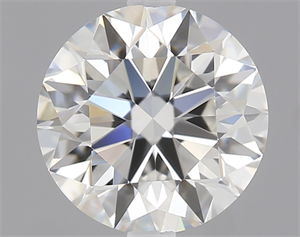 Picture of 0.91 Carats, Round Diamond with Excellent Cut, F Color, VVS1 Clarity and Certified by GIA