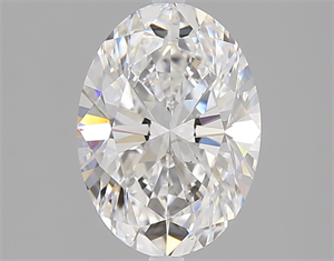 Picture of 2.04 Carats, Oval Diamond with  Cut, E Color, VS2 Clarity and Certified by GIA