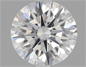 1.13 Carats, Round Diamond with Excellent Cut, F Color, VS2 Clarity and Certified by GIA