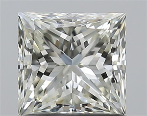 Foto Diamante Natural 1.02 quilates, Princesa , Color J, claridad VVS2 y certificado IGI de