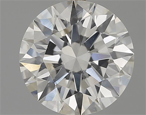 Picture of 2.02 Carats, Round Diamond with Excellent Cut, I Color, VS2 Clarity and Certified by GIA