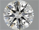 1.01 Carats, Round Diamond with Excellent Cut, F Color, VVS2 Clarity and Certified by EGL