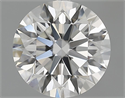 2.10 quilates, Redondo Diamante , Color H, claridad VS1 y certificado por GIA