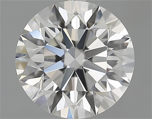 Picture of 2.10 Carats, Round Diamond with Excellent Cut, H Color, VS1 Clarity and Certified by GIA