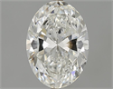 2.01 Carats, Oval Diamond with  Cut, G Color, VS1 Clarity and Certified by GIA