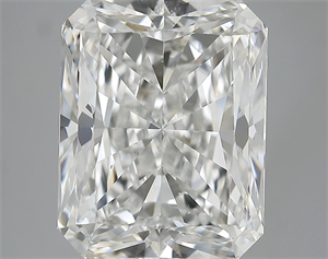 Picture of 10.03 Carats, Radiant Diamond with  Cut, G Color, SI1 Clarity and Certified by GIA